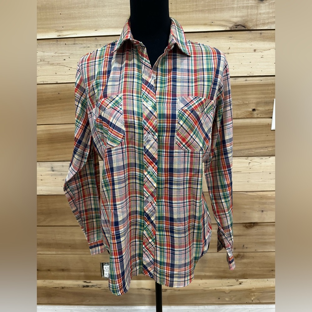 Vintage 80's Ladies Sweetbriar Button Down Shirt